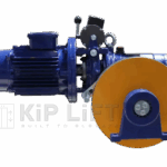 KL-CME-GM-A113 geared elevator motor/engine with 1:1 suspension, Ø320–400 mm pulleys, 320–500 kg capacity