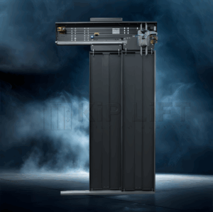 Telescopic 2-panel B-type elevator car door – KL-LDS-LFT-104 by KiP LiFT.