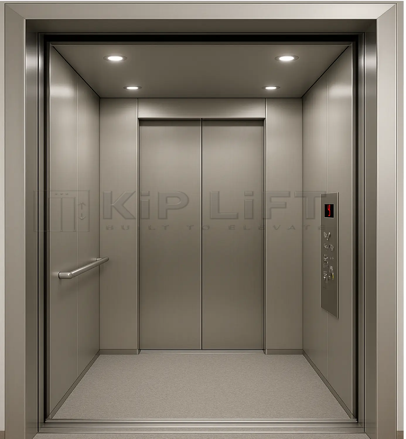 Modern Elevator Cabin