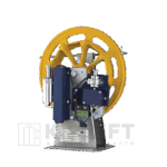 KL-CME-RFT-111 elevator overspeed governor for safety monitoring.