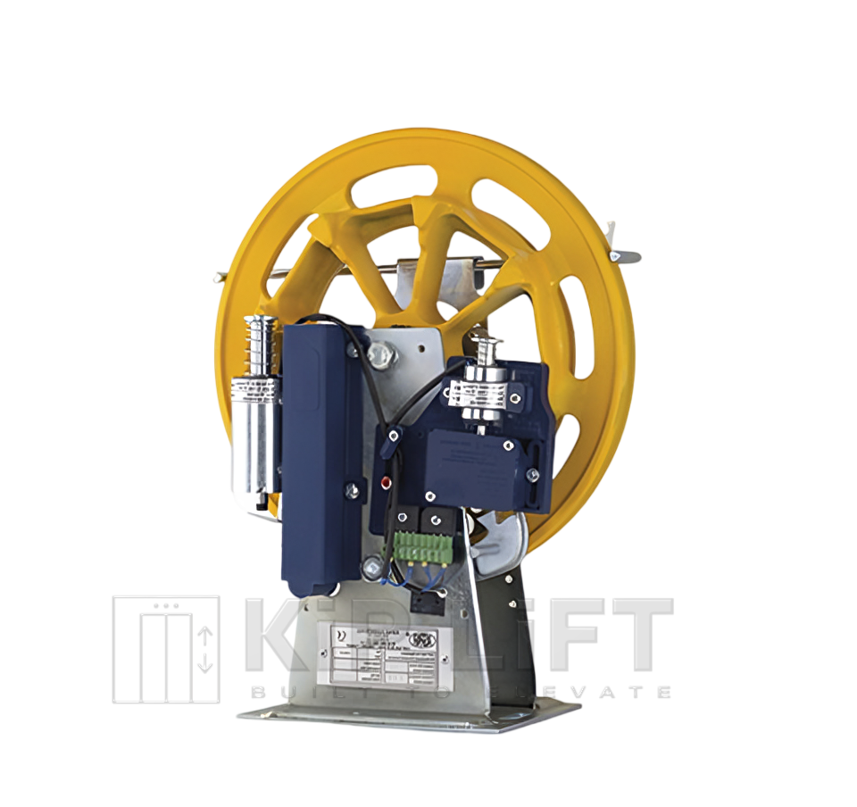 KL-CME-RFT-111 elevator overspeed governor for safety monitoring.