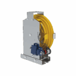 KL-CME-RFT-112 compact horizontal elevator overspeed governor for safety protection.