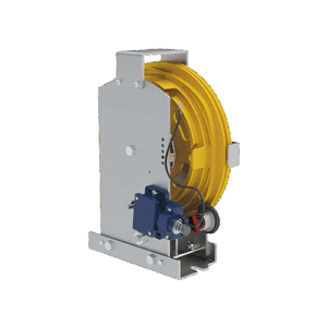 KL-CME-RFT-112 compact horizontal elevator overspeed governor for safety protection.